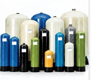 NAVESS fibreglass pressure vessels in several sizes